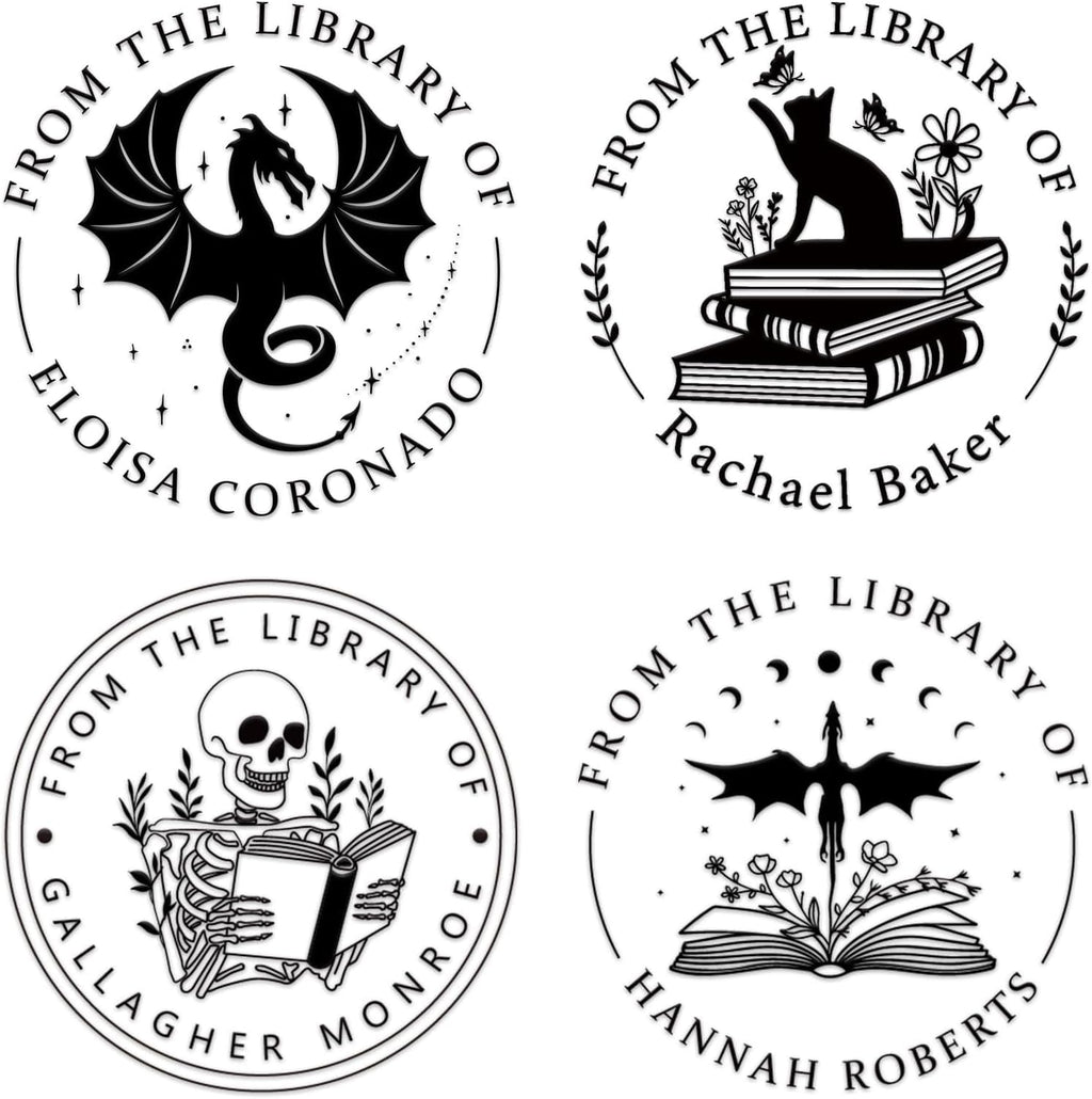 Personalized Book Embosser - Custom Designs for Book Lovers & Libraries