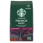 Starbucks Ground Coffee French Roast, 18 oz Bag