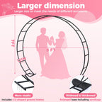 19mm Thickened Enlarged Size Garden Arch Metal Trellis for Climbing Plants
