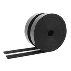 Hook and Loop Tape 20Ft x 1Inch Heavy Duty Double-Sided Adhesive Strips, Strong Sticky Back Fastener Roll, Cuttable Interlocking Tape Fasteners for Home, Office, Car, School & DIY Crafts Black