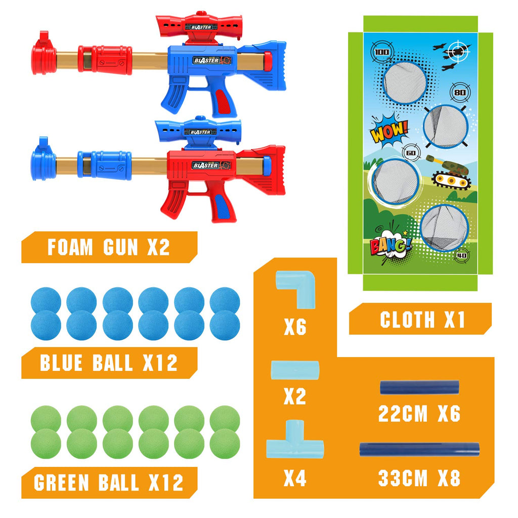 SpringFlower Shooting Game Toy for 5 6 7 8 9 10+ Years Olds Boys, for Kids