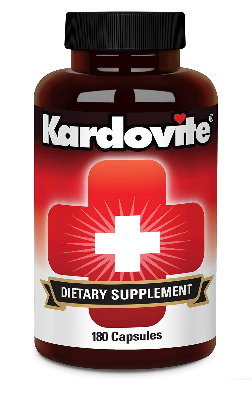 Kardovite Herbal Circulation Support Capsules 180s | Supports Circulatory Wellness with Hawthorn, Garlic, Ginkgo, Cayenne, Milk Thistle, Bilberry & Valerian | Supports Vitality & Daily Wellness