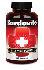 Kardovite Herbal Circulation Support Capsules 180s | Supports Circulatory Wellness with Hawthorn, Garlic, Ginkgo, Cayenne, Milk Thistle, Bilberry & Valerian | Supports Vitality & Daily Wellness