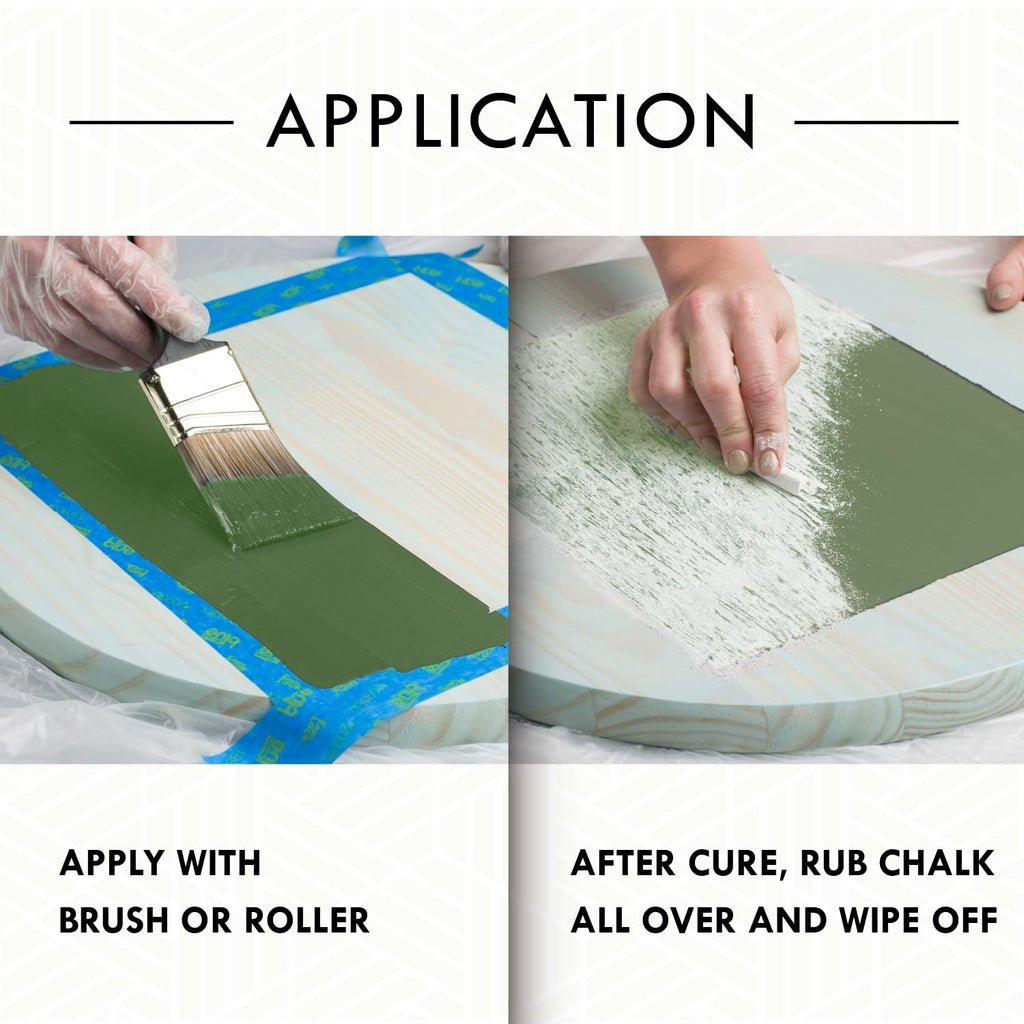 Rust-Oleum 206438 Chalkboard Brush-On Paint, 30 oz, Green