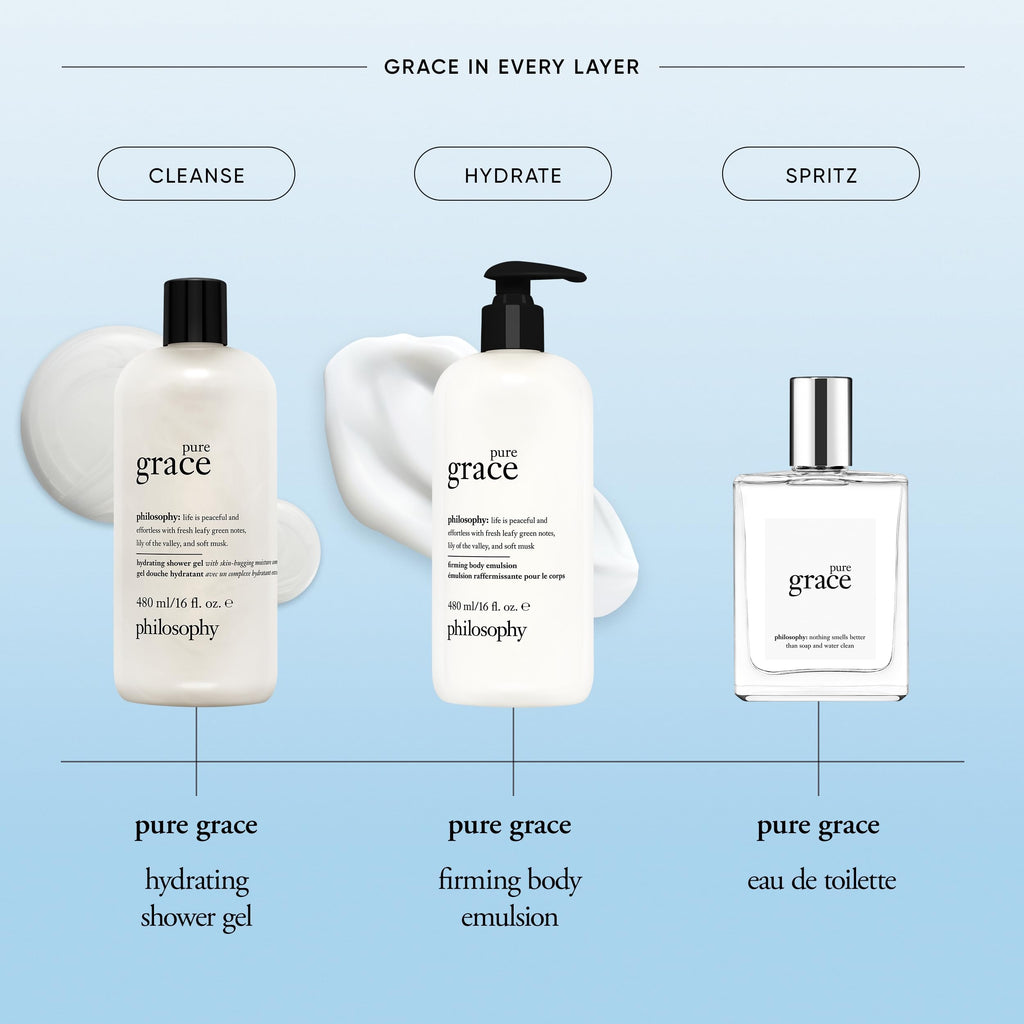 philosophy pure grace body emulsion 8 fl oz