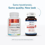 WELLNESS EXTRACT Eannatto Tocotrienols Vitamin E Supplements Tocopherol Free, Non-GMO, Gluten Free & Antioxidant (300MG 30 Softgels)