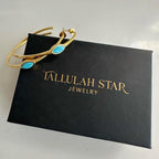 Turquoise Hoop Gold Earrings - Marquise Shape Turquoise Stone Gold Waterproof - Lightweight, Hypoallergenic, Boho Chic Designer Earrings for Everyday Wear -Elegant Minimal Light Weight