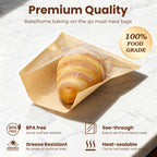 100Pcs Cookie Bags with Seal, Premium Cookie Packaging Bag SFIUYLB