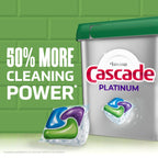 Cascade Platinum Dishwasher Pods, Dishwasher Detergent, Dish Detergent Soap, Fresh, 12 count