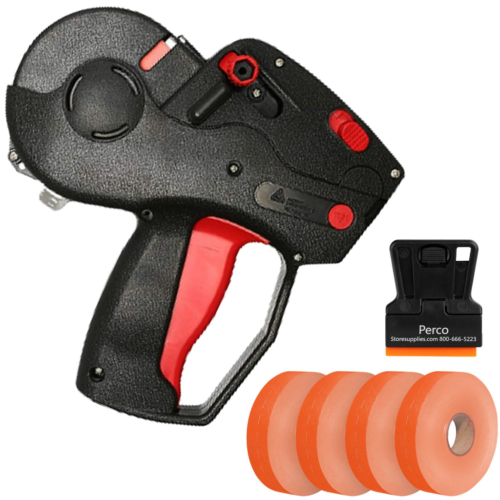 Monarch 1131 Labeler Starter Kit: Includes Price Gun, 10,000 Fluorescent Red Labels, and Preloaded Inker