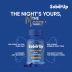 SoberUp Recovery Boost – Hydration, Electrolytes, Antioxidants, Herbal Wellness Blend – DHM, Milk Thistle, Vitamin B Complex - Supports Morning After Clarity, Energy, Rejuvenation – Vegan – 60 Count
