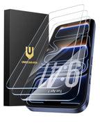 UNBREAKcable 3-Pack Screen Protector for iPhone 17 Pro Tempered Glass