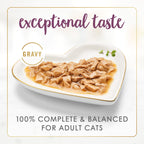 Fancy Feast Purina Gravy Lovers Chicken Wet Cat Food, 3 oz Cans, 24-Pack