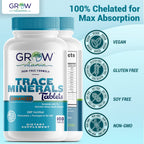 Grow Vitamin Trace Minerals Enhanced Complex, 100 Tablets