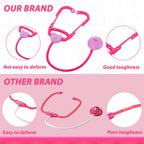 Liberry Toddlers Doctor Kit Toy for Girls Boys Ages 2 3 4 5, Pink