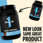 Rule 1 Proteins Whey Protein Powder, Cookies & Crème, 2 Pounds