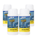 Wild Tornado Sink and Drain Cleaner, Wild Tornado Pipe Dredge, Powerful Sink and Drain Cleaner Powder, Fast Foaming for Kitchen Toilet Pipeline Quick Cleaning Tool (4PC)
