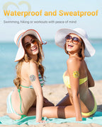Amolyfe Libre 3 Sensor Covers Waterproof, 10 Pack Freestyle Libre 3 Plus Covers, Bump-Proof with Hard Cap, Waterproof Breathable CGM Adhesive Patches, 14-Day CGM Protection (Butterfly & Flamingo)