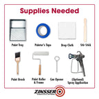 qt Zinsser 276087 White Mold Killing Primer Water-Based Mold Killing Primer