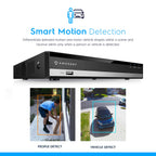 Amcrest 5MP UltraHD 8 Channel DVR Security Camera System Recorder, 5MP DVR for Analog Cameras, Remote Smartphone Access, Pre-Installed 4TB Hard Drive (AMDV5M8-4TB)