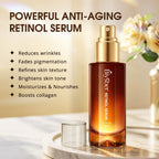 BIYSBER Retinol Collagen Serum for Face: Anti Aging &Anti Wrinkle Repair Peptide Serum with Hyaluronic Acid to Boost Hydration- Day/Night Facial Firming Neck Plump Skin Care for Women/Men(1.70 Fl Oz)