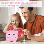 Play Tailor Piggy Bank for Girls Unicorn Coin Bank Christmas Birthday Gifts