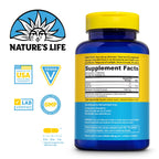 Nature's Life Monolaurin 1000 mg, Nourishing Monolaurin from Natural Raw Coconut, Immune Support Supplement, Gut Health, Balanced Gut Flora, 60-Day Guarantee, 45 Servings, 90 Vegetarian Capsules