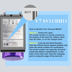 BOTKK 10000mAh Professional Replacement for Dyson V7 Battery SV11