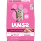 IAMS Proactive Health Sensitive Digestion Dry Cat Food, Turkey, 13 lb