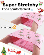 DAUGHTER QUEEN Girls Christmas Pajamas Set 100% Cotton Pjs Unicorn Pajamas for Big Girls Pj Kids Sleepwear Clothes Xmas Jammies Size 12 11 10-12 Youth Years