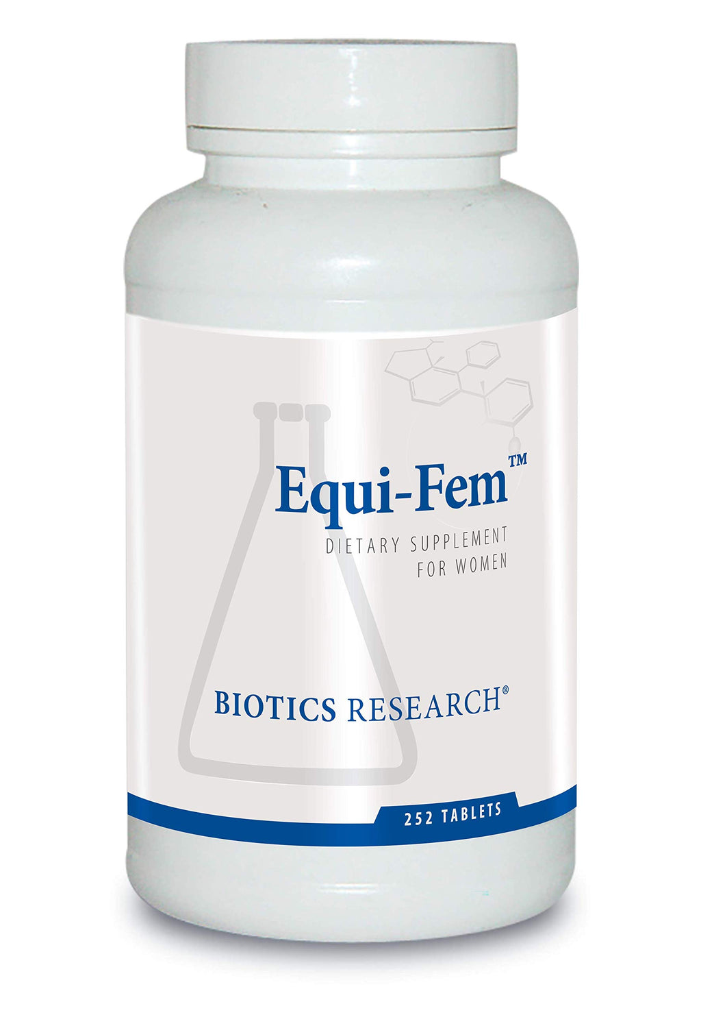 Biotics Research Equi Fem Multi Vitamin Mineral Supplement for Women, High Dose Multi for Pre-Menstrual Support, Black Cohosh, Dong Quai, Digestive Enzyme Support 252 Tablets