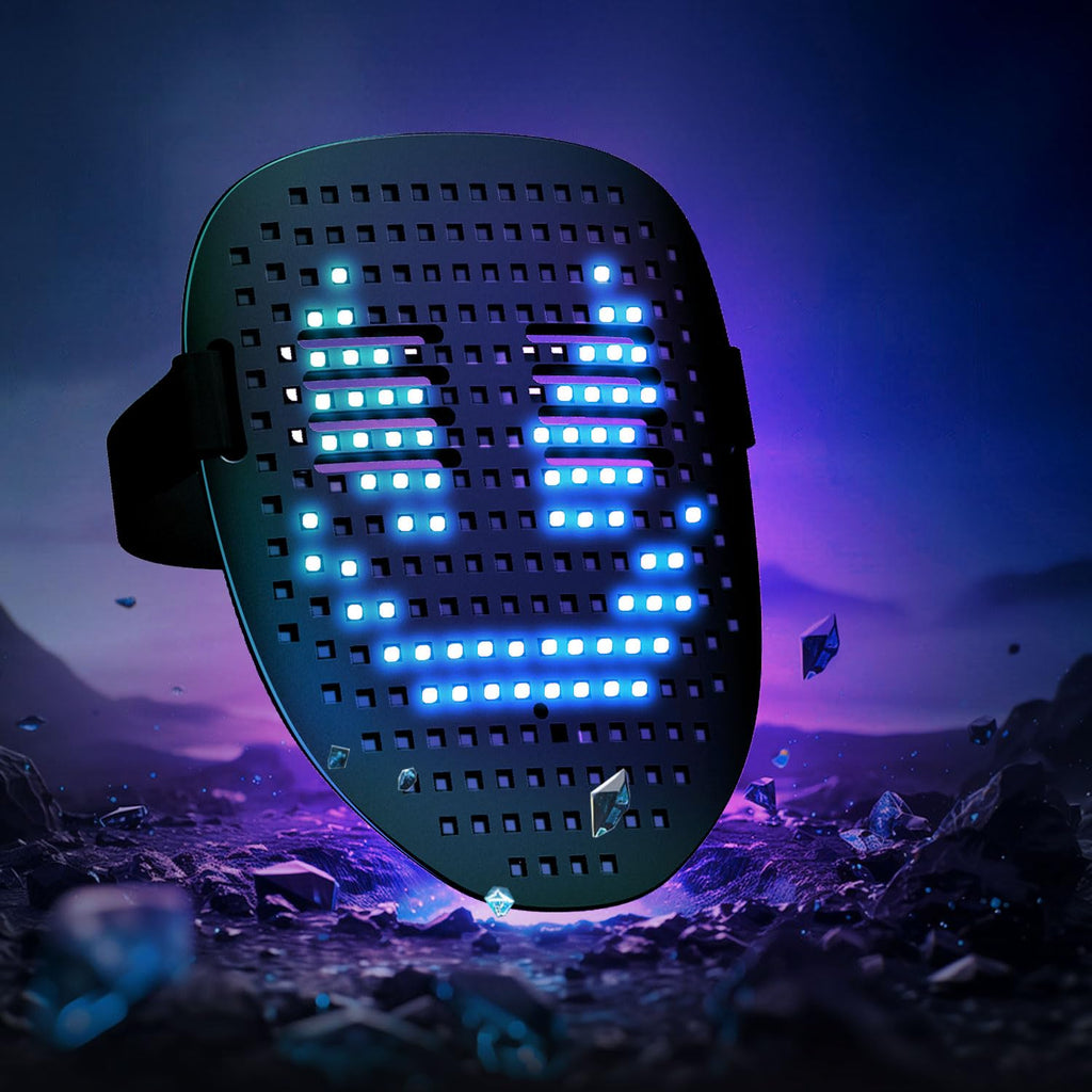 MEGOO Led Light up Mask with Gesture Sensing,Boys Toys Gifts for Kids