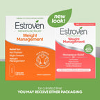 Estroven Weight Management for Menopause Relief - 30 Ct. - Clinically Proven Ingredients Help Manage Weight, Provide Night Sweats & Hot Flash Relief* Drug-Free & Gluten-Free Caplets