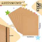 Henoyso 110 Pack 11 X 8.5 Inch Brown Cardboard Sheets