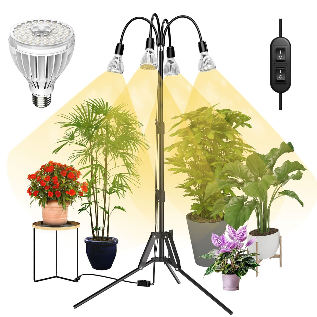 SANSI Grow Lights for Indoor Plants, 128W Plant Lights for Indoor Growing