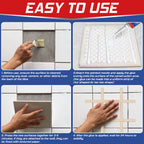 Yeardera Heavy Duty Construction Adhesive, 7.4 Ounce Cement Glue Squeeze Tube, Versatile Construction Glue for Tile, Floor, Stone, Wood, Wall & More, Pack of 1 (CZJS-100ml-001)