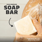 Dr. Squatch Natural Men’s Bar Soap - Cold Process Body Soap Bar with Natural Oils - Gifts for Men - Deep Sea Goat's Milk, Wood Barrel Bourbon, Eucalyptus Greek Yogurt & more (5 oz, 5-Pack)