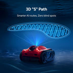 (2026 Upgrade) iGarden Pool Cleaner K Pro, 10H Runtime, Cordless Robotic Pool Vacuum for Inground Pools, 200% Turbo Suction, Smart Navigation, Touchscreen & APP, 4L Large Basket, Auto-Parking