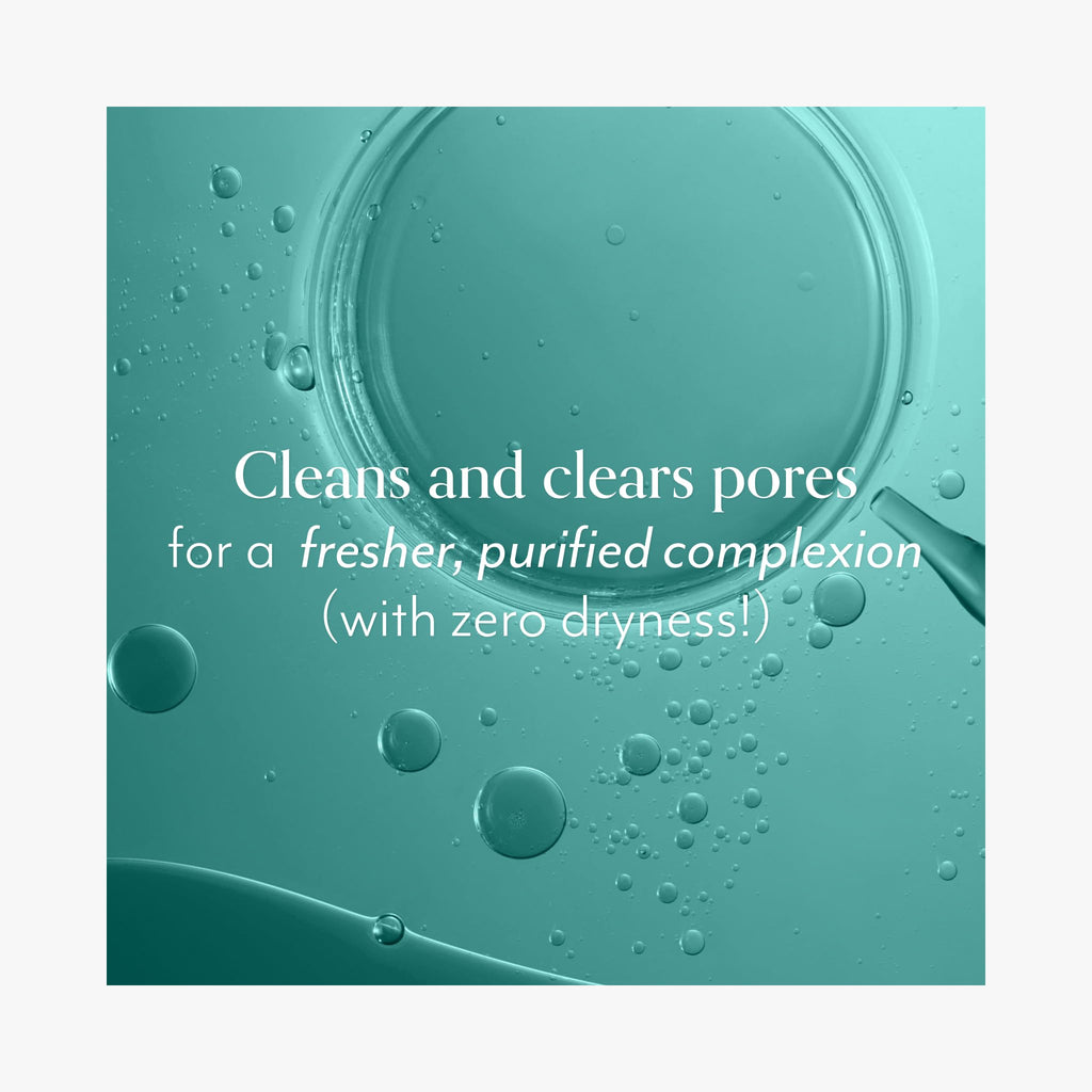 Bliss Clear Genius Clarifying Gel Cleanser – 6.4 Fl Oz – Salicylic Acid BHA to Purify Pores, Remove Excess Oil & Dirt – Non-Drying, Vegan & Cruelty-Free – Tea Tree Scent – Suitable For All Skin Types