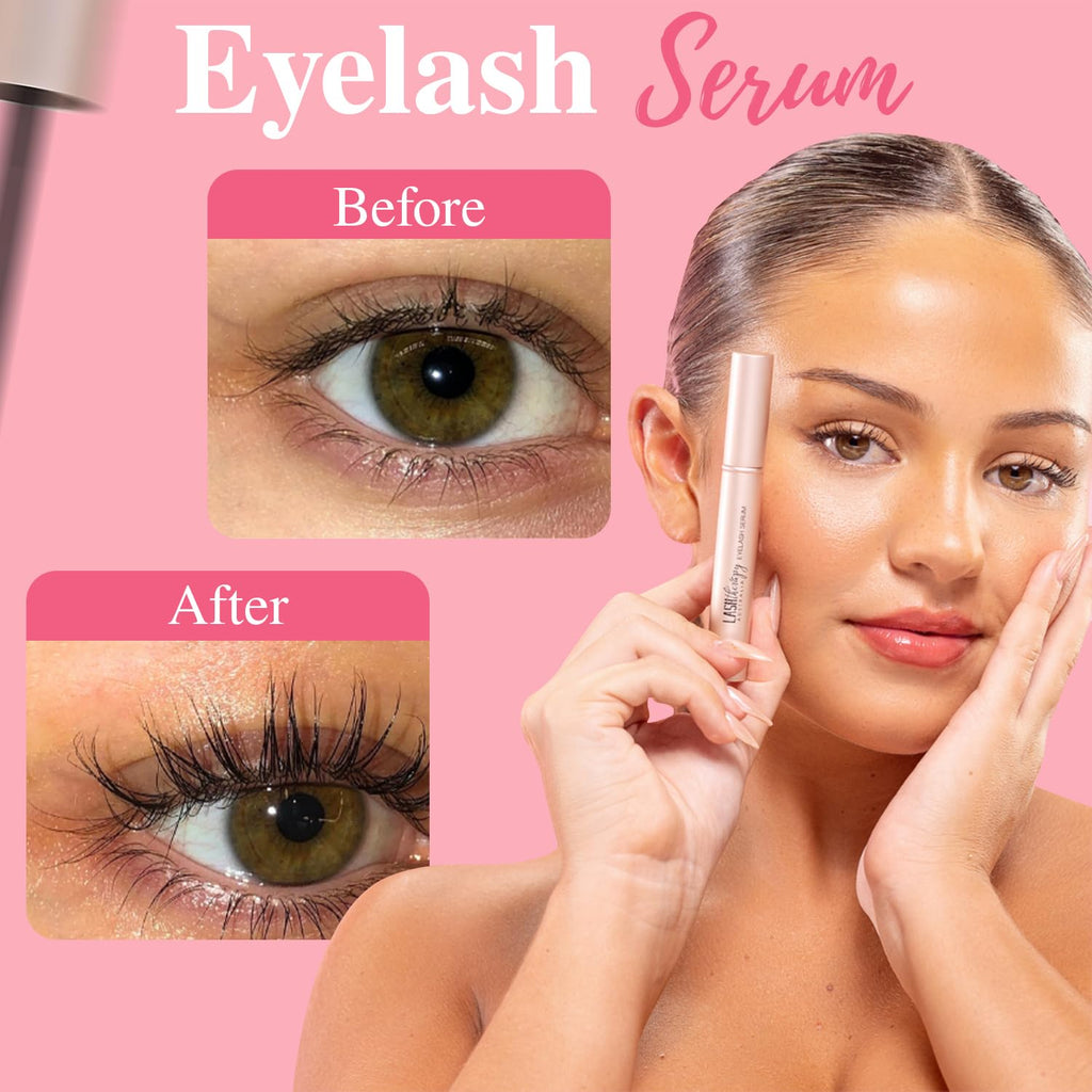 Lash Therapy Australia Eyelash Growth Serum. Enhance, Boost & Grow Lashes, Lash Serum for Longer, Thicker, Fuller & Curled Lashes (3ml)