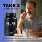 Neuro Mind Pro - Neuro MindPro Capsules Advanced Formula, NeuroMindPro Original Premium Pills All Natural Daily Support for Overall Health & Wellness Reviews, 60 Capsules for 1 Month