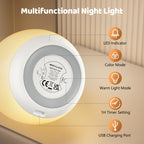 MediAcous Night Light for Kids, 7 Colors Changing Egg Light for Nursery