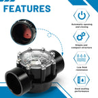 Aumzong 7305 Check Valve Replacement for Jandy 2 Inch to 2-1/2-Inch Check Valve pvc 180-Degree Compatible with Pool and Spa