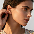SLUYNZ Solid 925 Sterling Silver Little Daisy Earrings Studs for Women Teen Girls Petite Flowers Studs Earrings (B-Gold Plated)