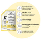 J.R. Watkins Gel Hand Soap Refill, Moisturizing Hand Wash, Alcohol-Free, Cruelty-Free, Lemon, 34 Fl Oz, 3 Pack