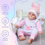 BABESIDE Reborn Baby Dolls - 20 Inch Cute Soft Vinyl Realistic-Newborn Baby Doll for 3+ Year Old Girls Kids Real Life Like Baby Doll