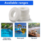 Pool Cleaner Climbing Rings for Dolphin Maytronics Nautilus Robotic Replacement Part 6101611-R4, Fits M200/M400/M500, Nautilus/CC Plus DX3/DX4/DX6, Ultimate Wall Adhesion Perfect Match (4 Pack)