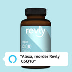 Amazon Brand - Revly Vegan CoQ10 100 mg - Normal Energy Production, Supports Cardiovascular Health, 2 Month Supply (60 Capsules) (Pack of 2)