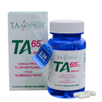 T.A. Sciences TA-65 Telomere Activation Supplement, 2.5 Times Potency Telomerase, 30 Capsules