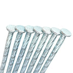 50/100/150 Pack 6" Solid Galvanized Non-Rust Metal Garden Stakes Spiral Landscape Edging Anchors for Paver Edging, Gardening, House Construction, etc (50)